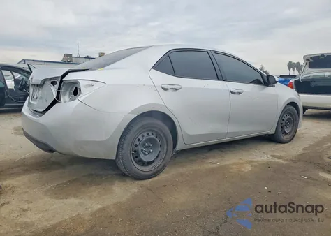 2018 Toyota Corolla L из США, поврежденный, VIN 2T1BURHE9JC028534